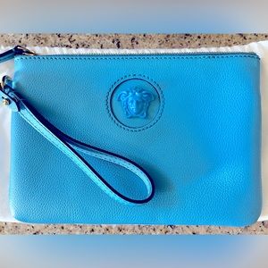 Authentic Versace La Medusa Pouch Dv Blue